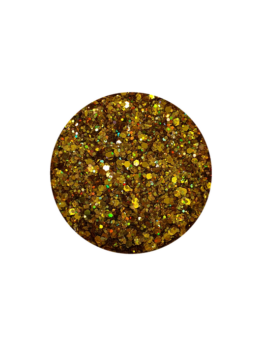 Glittermix Mustard