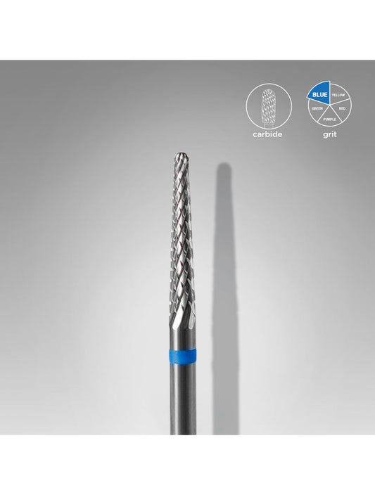 Staleks Carbide Bit -Cone Blue 2,3 mm/14 mm